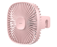 Baseus Wentylator Natural Wind magnetyczny różowy - 1038028 - zdjęcie 1